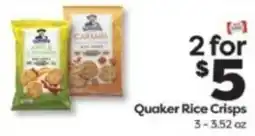 Weis Markets Quaker Rice Crisps offer