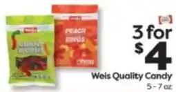 Weis Markets Weis Quality Candy offer