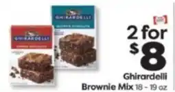 Weis Markets Ghirardelli Brownie Mix offer