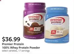 Fareway Premier Protein 100% Whey Protein Powder offer