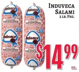 Trade Fair Supermarket Induveca salami offer