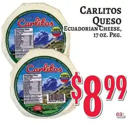 Trade Fair Supermarket Carlitos queso offer