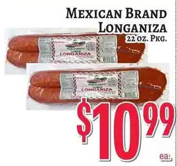 Trade Fair Supermarket Mexican Brand Longaniza offer