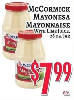 Trade Fair Supermarket McCormick Mayonnaise offer
