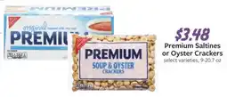 Fareway Premium soup & oyster crackers offer