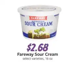 Fareway Fareway sour cream offer