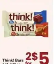 Safeway Think! Bars offer