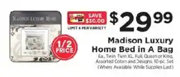 ShopRite Madison Luxury Home Bed In A Bag offer