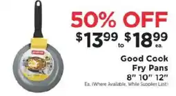 ShopRite Good Cook Fry Pans offer