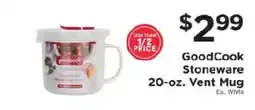 ShopRite GoodCook Stoneware Vent Mug offer