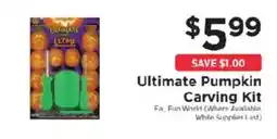 ShopRite Ultimate Pumpkin Carving Kit offer