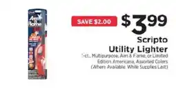 ShopRite Aim Home Scripto Utility Lighter offer