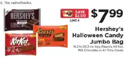 ShopRite Hershey's Halloween Candy Jumbo Bag offer