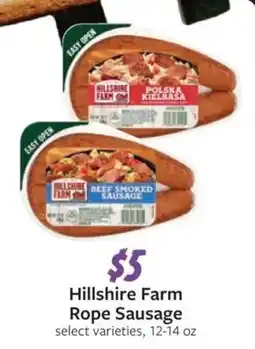 Fareway Hillshire Farm Rope Sausage offer