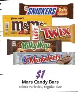Fareway Mars Candy Bars offer