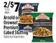 Pioneer Supermarkets Arnold or Oroweat Premium Cubed Stuffing offer