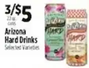 Pioneer Supermarkets Arizona Hard Drinks offer