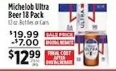 Pioneer Supermarkets Michelob Ultra Beer offer