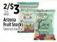 Pioneer Supermarkets Arizona Fruit Snacks offer