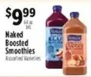 Pioneer Supermarkets Naked Boosted Smoothies offer