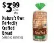 Pioneer Supermarkets Nature's Own Perfectly Crafted Bread offer