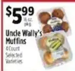 Pioneer Supermarkets Uncle Wally's Muffins offer