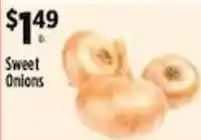 Pioneer Supermarkets Sweet Onions offer