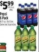 Pioneer Supermarkets Pepsi Selected Varieties offer