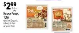 Pioneer Supermarkets House Foods Tofu offer