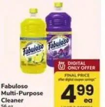 Safeway Fabuloso Multi-Purpose Cleaner offer