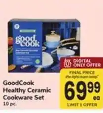 Safeway GoodCook Healthy Ceramic Cookware Set offer