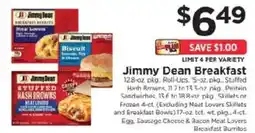 ShopRite Jimmy Dean Breakfast offer