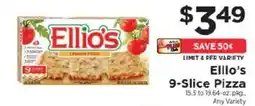 ShopRite Ellio's 9-Slice Pizza offer