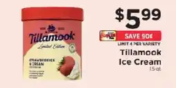 ShopRite Tillamook ice cream offer