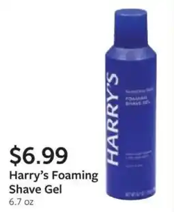 Fareway Harry's Foaming Shave Gel offer