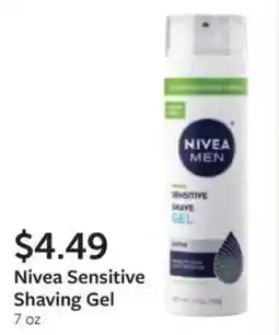 Fareway Nivea sensitive shaving gel offer