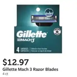 Fareway Gillette Mach 3 Razor Blades offer