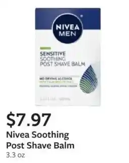 Fareway Nivea soothing post shave balm offer