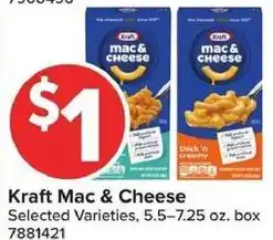 Giant Food Kraft Mac & Cheese offer