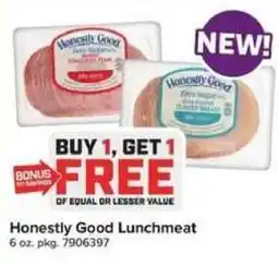 Giant Food Honestly Good Lunchmeat offer