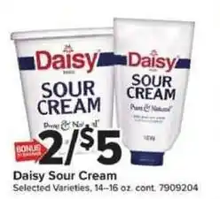 Giant Food Daisy sour cream offer