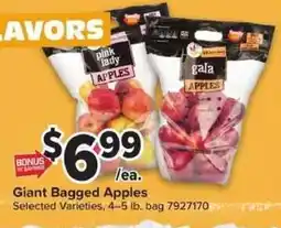 Giant Food Giant Bagged Apples offer