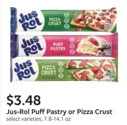Fareway Jus-Rol Puff Pastry or Pizza Crust offer
