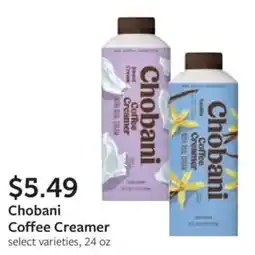 Fareway Chobani Coffee Creamer offer