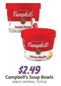Fareway Campbell's Soup Bowls offer