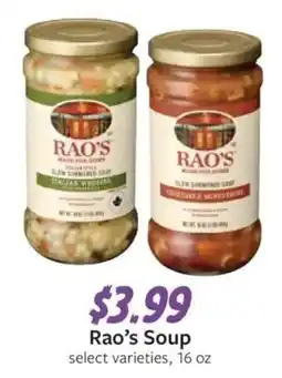 Fareway Rao's Soup offer
