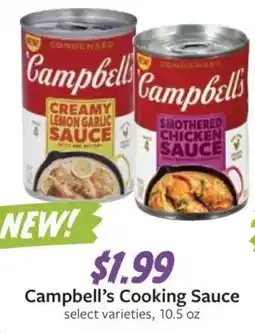 Fareway Campbell's Cooking Sauce offer