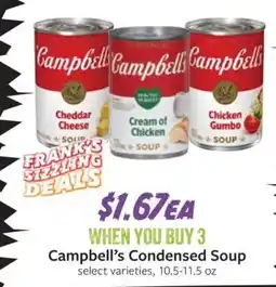 Fareway Campbell's Condensed Soup offer