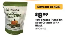 Grocery Outlet 180 Snacks Pumpkin Seed Crunch With Black offer