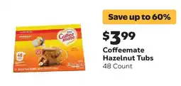 Grocery Outlet Coffeemate Hazelnut Tubs offer